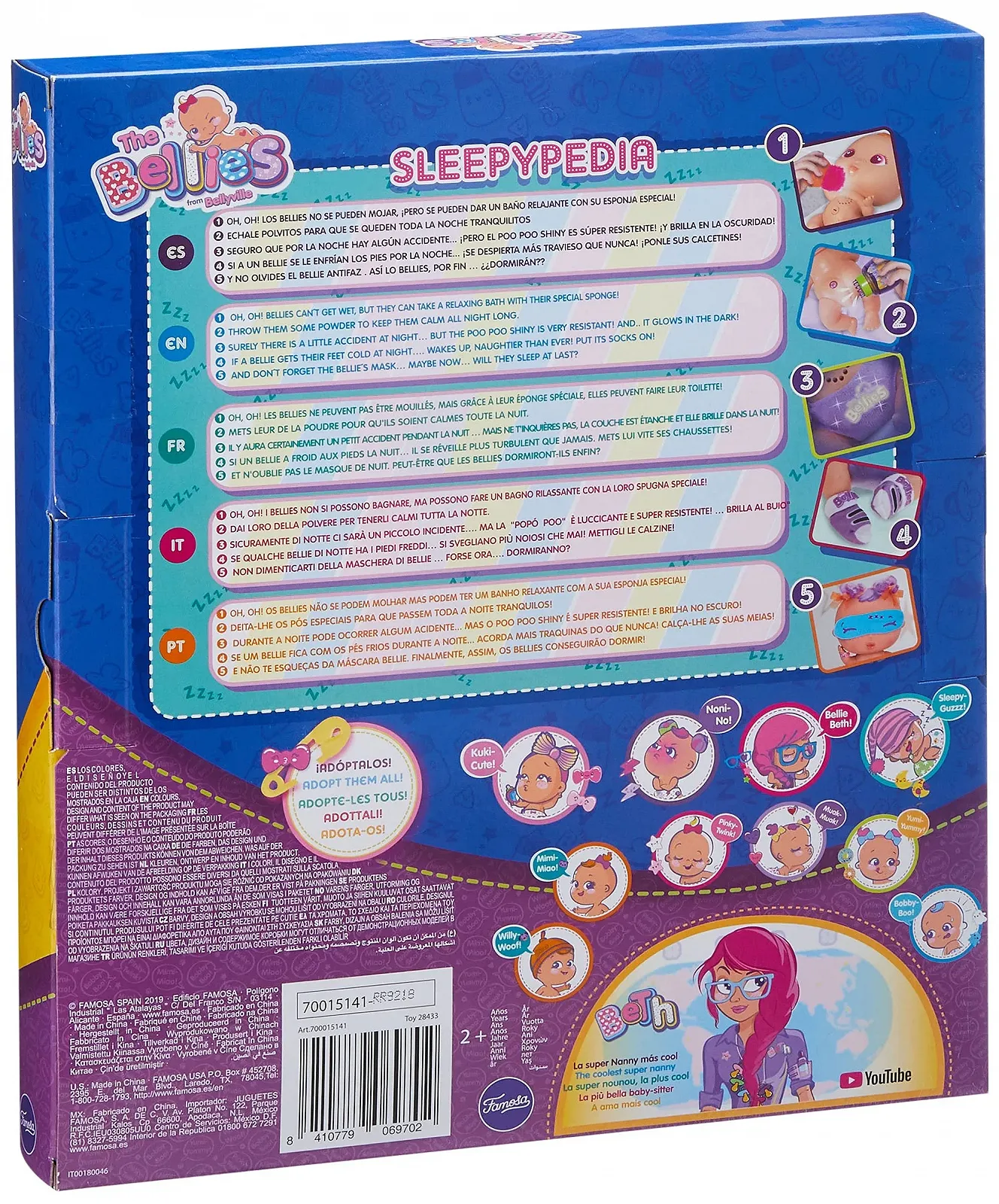 Аксессуары Famosa The Bellies Sweet Dreams Kit, фото №2 Аксессуары Famosa The Bellies Sweet Dreams Kit, фото №2