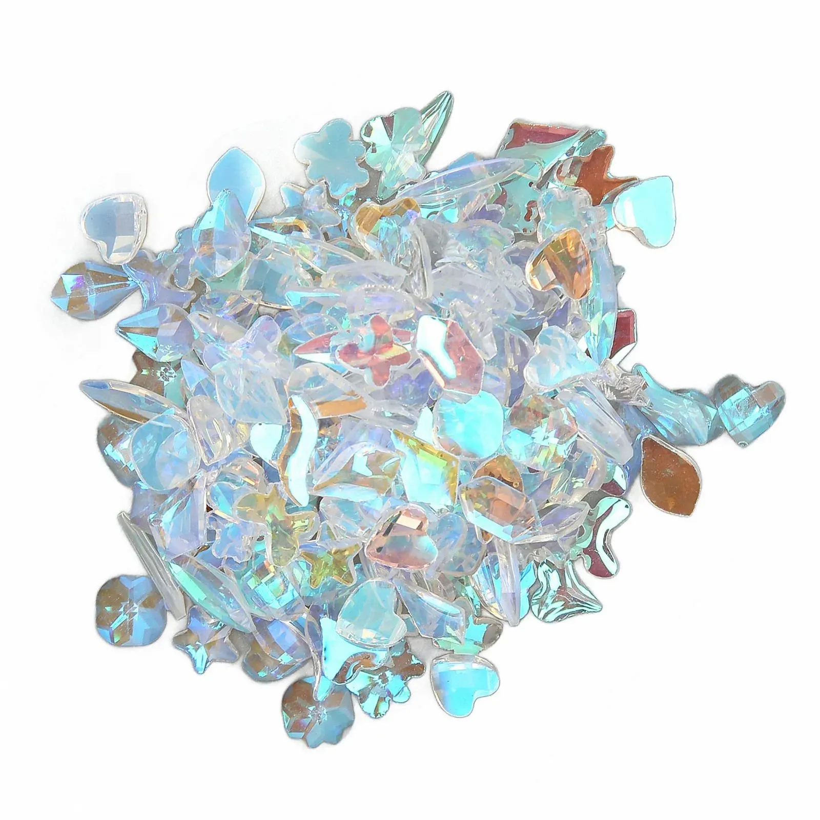 Стразы для ногтей LetCart, набор страз для ногтей, 600 шт, разных размеров и форм, фото №2 Стразы для ногтей LetCart, набор страз для ногтей, 600 шт, разных размеров и форм, фото №2