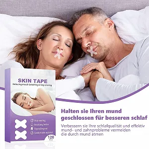 Пластирі для рота для сну, 120 шт., Преміум класу, Проти хропіння, для дихання носом synthetic.ua - Фото 1