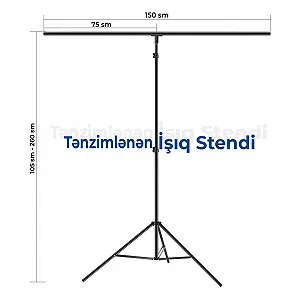 Система поддержки фона Neewer T-FRM / Черный цена на synthetic.ua - Фото 1 Система поддержки фона Neewer T-FRM / Черный synthetic.ua - Фото 1