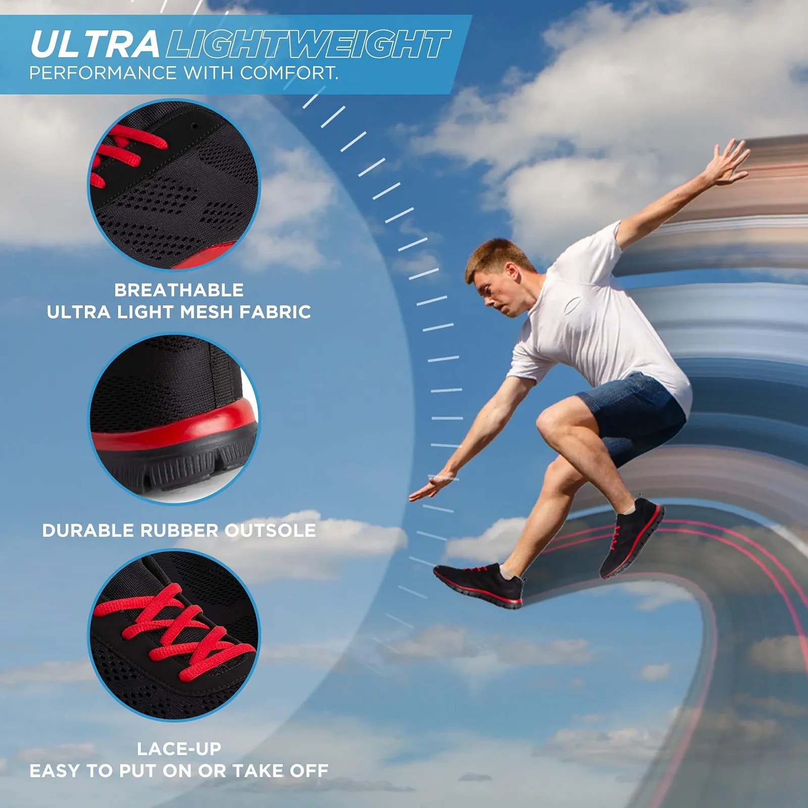 Кроссовки мужские для бега Grid, фото №3 Кроссовки мужские для бега Grid, фото №3