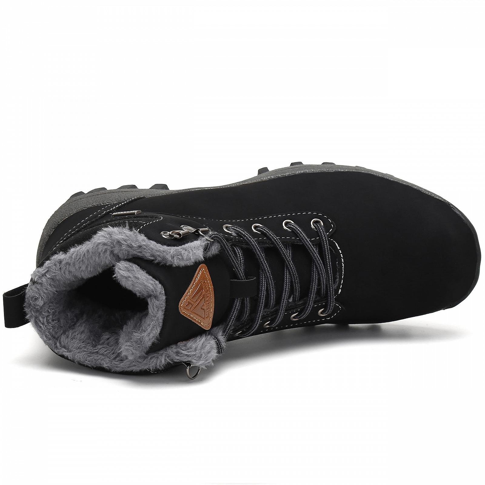 Ботинки Mishansha Winter Shoes теплый вкладыш водонепроницаемые 36-49 черный, фото №5