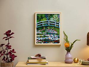 Конструктор Лего LEGO Art Клод Моне - Міст над ставком із лататтям (31220) synthetic.ua - Фото 1