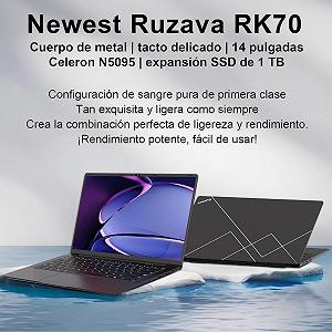 Ноутбук 14" Ruzava RK70 Intel Celeron N5095A RAM 8GB SSD 256GB Windows 11 (UKR) synthetic.ua - Фото 1