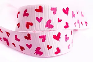 Купити Лента репсовая Лентомания 40 мм розовая с сердцами GRSGRN40PNKHRT - Фото 1 Лента репсовая Лентомания 40 мм розовая с сердцами GRSGRN40PNKHRT - Фото 1