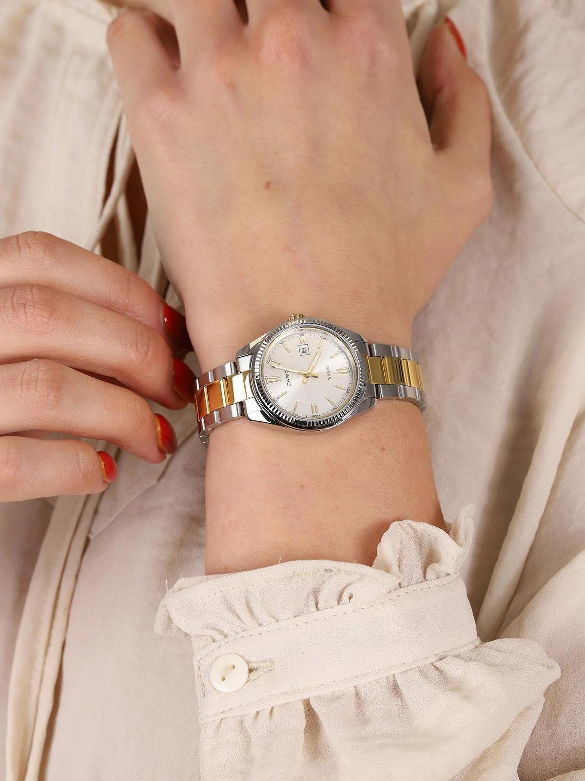 Аналоговые часы Casio Ltp-1302psg-7aveg Браслет Один размер многоцветный, фото №3