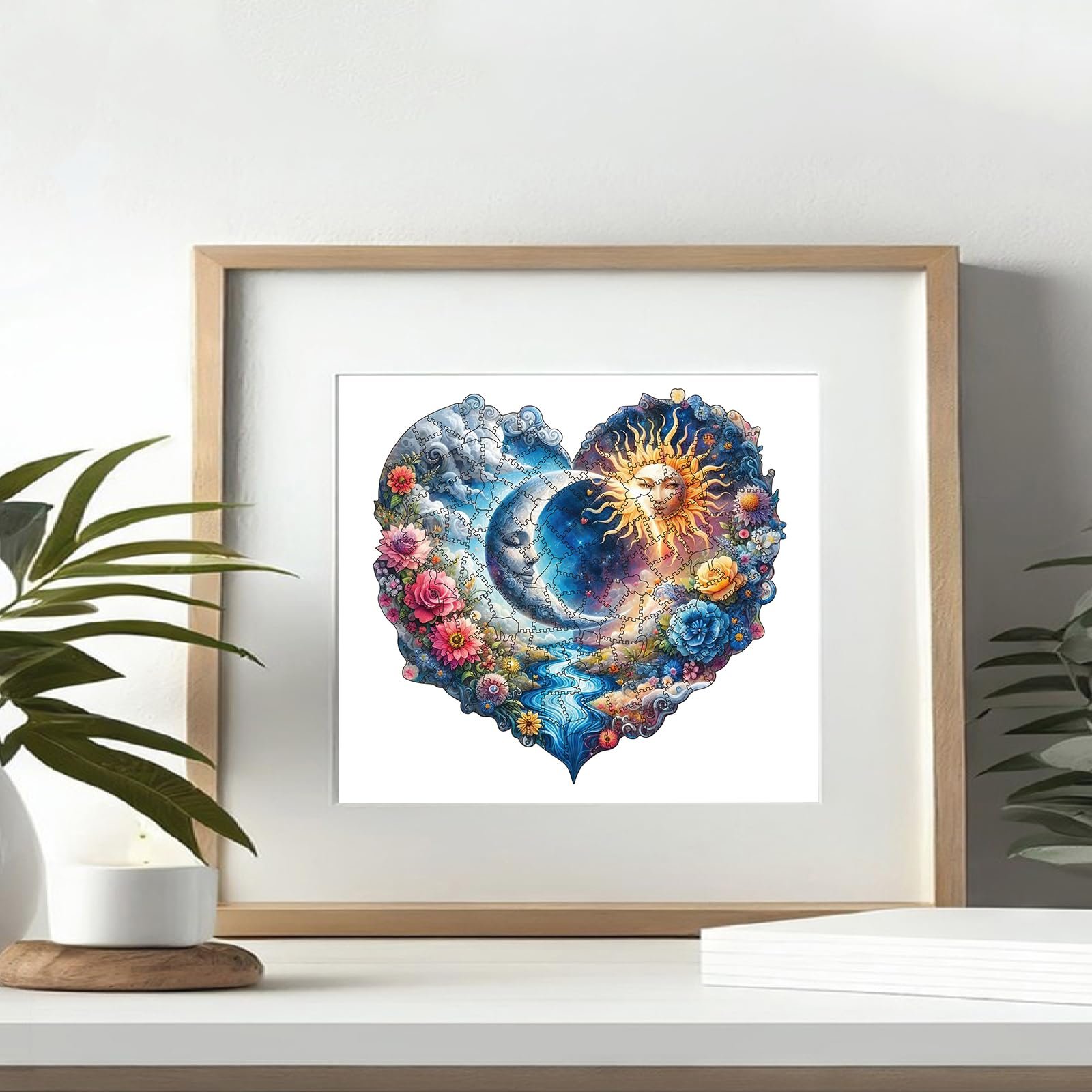 Деревянный пазл Sun and Moon 200 элементов Уникальная форма животных, фото №6 Деревянный пазл Sun and Moon 200 элементов Уникальная форма животных, фото №6