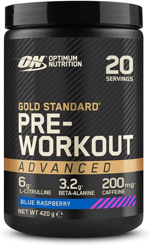 Предтренировочный комплекс Optimum Nutrition Pre Workout 420g Blue respberry EU, фото №1