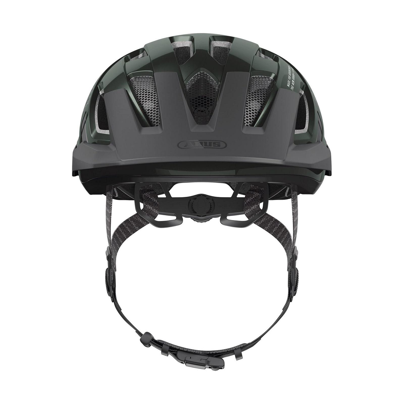 Шлем Abus Urban-I 3.0 ACE, городской, велосипедный, со светодиодным задним фонарем, удлиненным козырьком и магнитной застежкой, для мужчин и женщин, фото №2