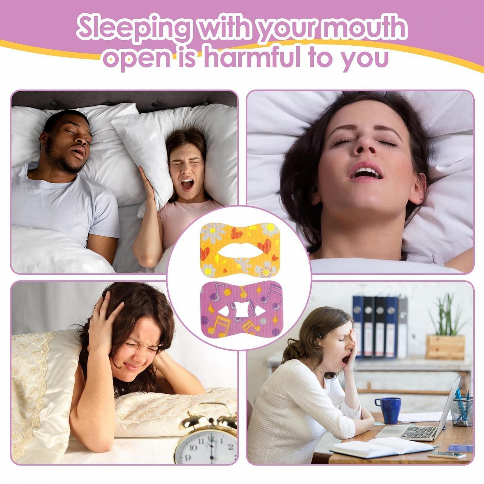 Пластирі для рота для сну 60 шт, М'яка стрічка, фото №5