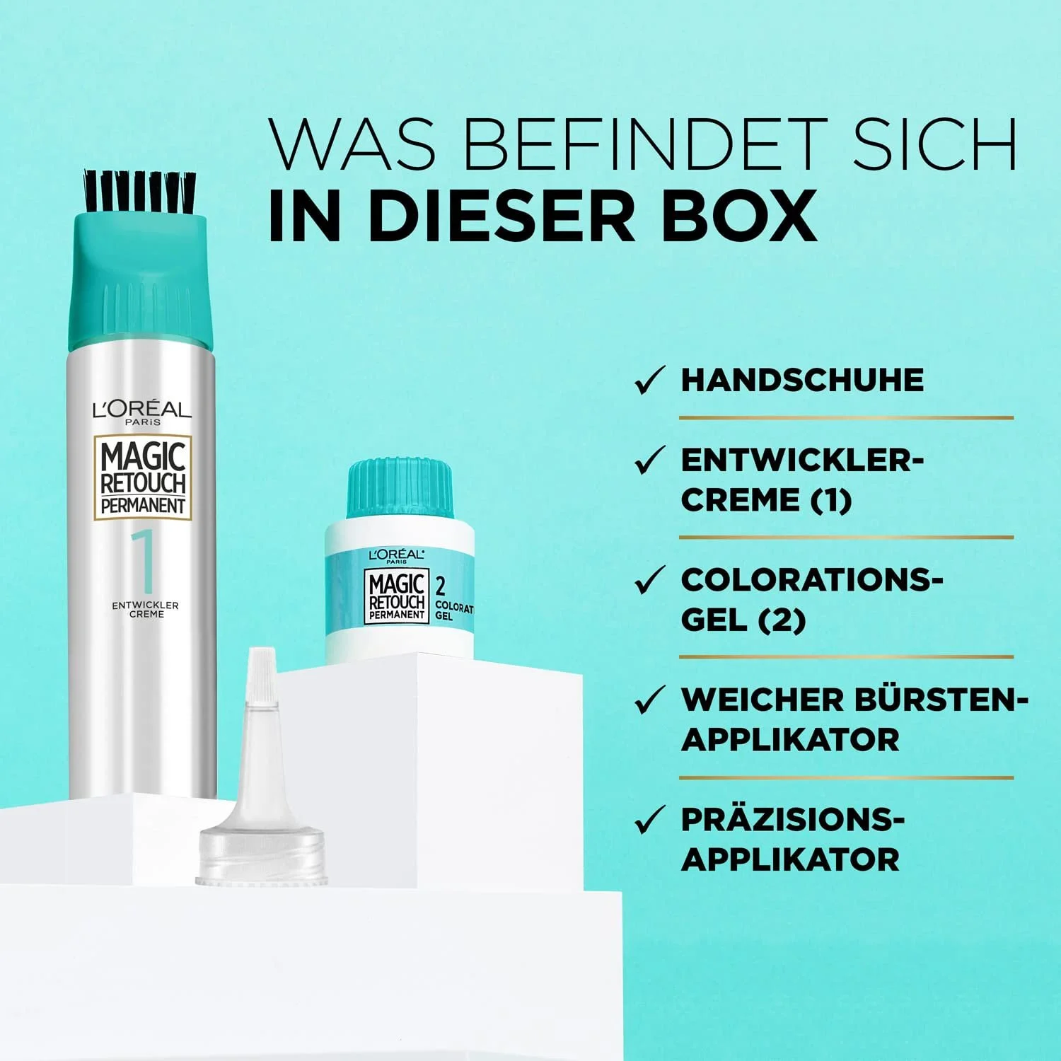 Фарба для волосся L'Oréal Paris Magic Retouch Permanent, №7 Темний блонд, фото №3 Фарба для волосся L'Oréal Paris Magic Retouch Permanent, №7 Темний блонд, фото №3