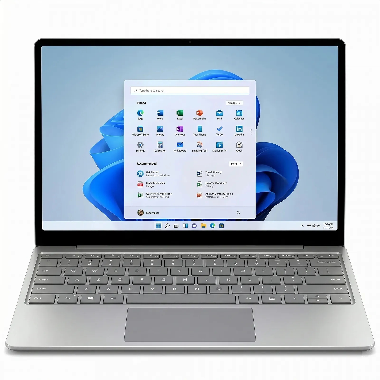 Сенсорный ноутбук 12.45" Microsoft Surface Laptop Go 2 Intel Core i5-1135G7 RAM 8GB SSD 256GB 13час батарея Win11 Алюминиевой корпус (UKR), фото №1