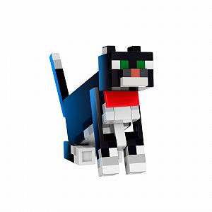 Фігурка Mattel Minecraft Кіт у смокінгу Diamond Level 14 см - Фото 1