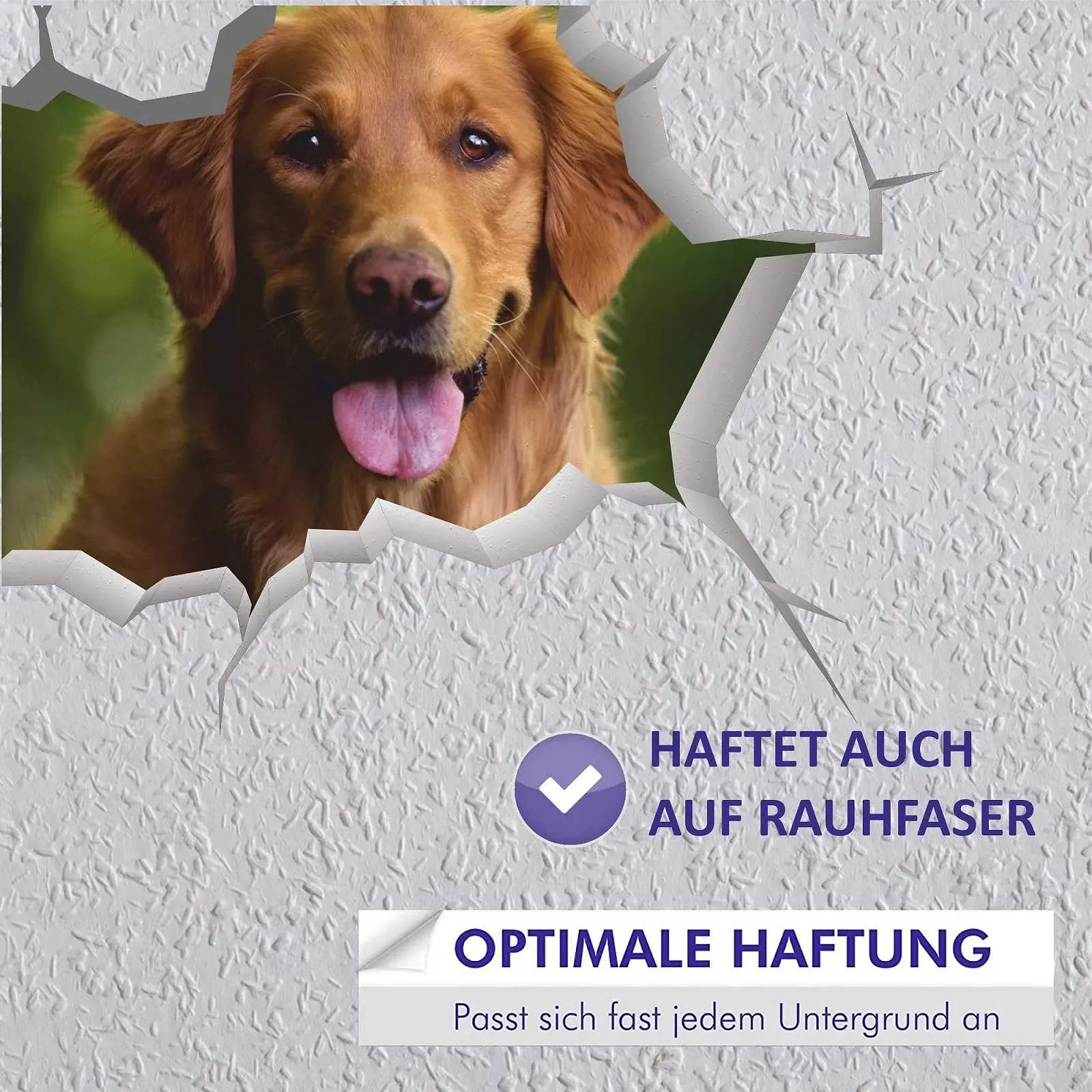 Наклейка на стіну 3D Персоналізована з фото та текстом 40 x 30 см, фото №7