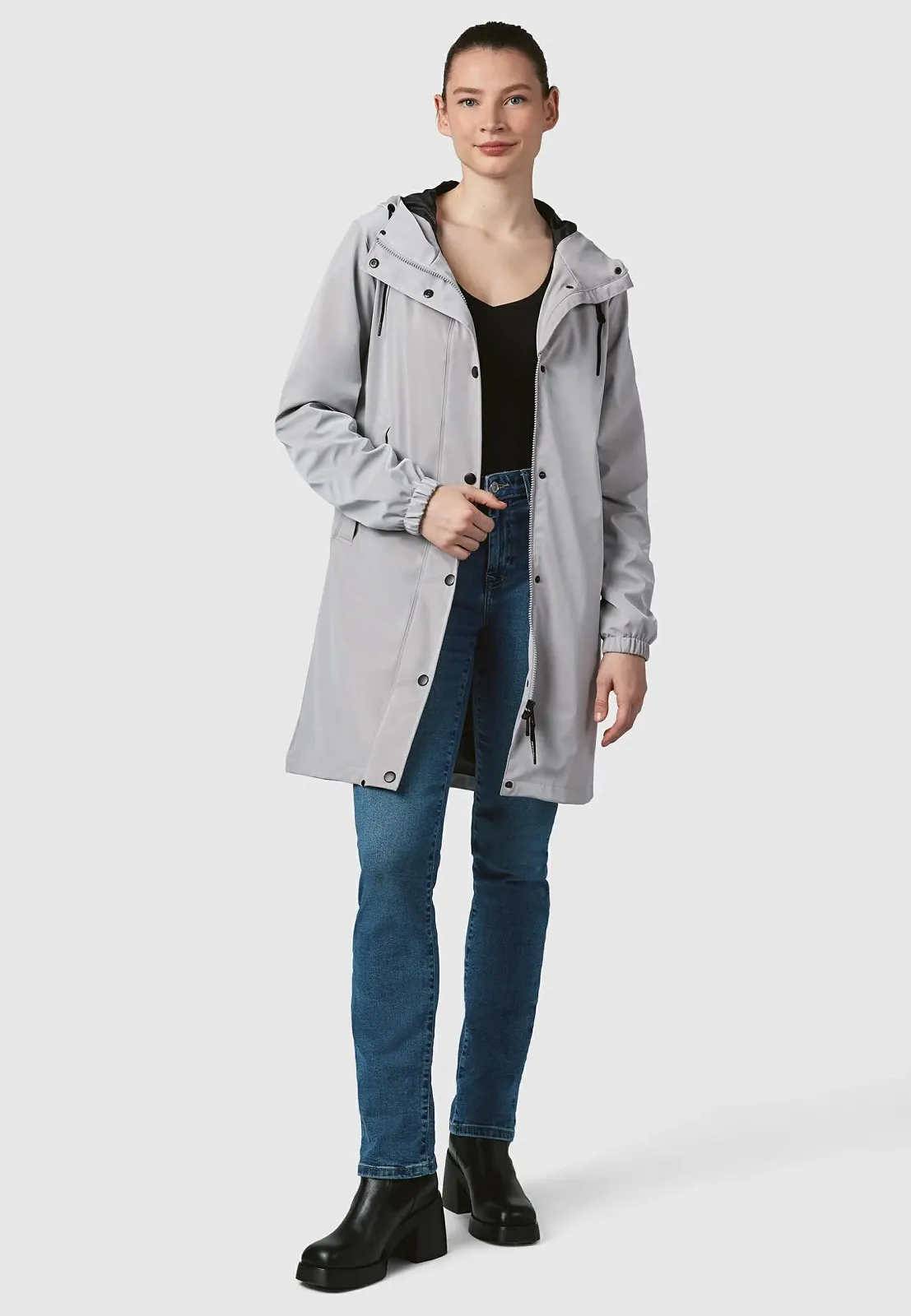 Легке водонепроникне перехідне пальто Ragwear Husty Rainy, фото №4