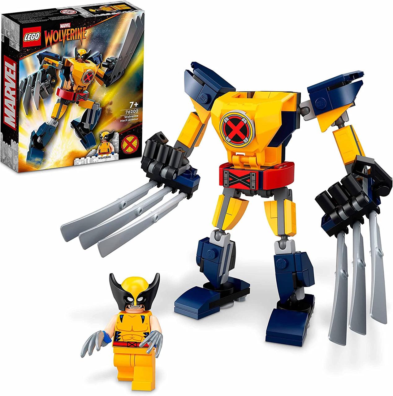 Лего LEGO 76202 Wolverine Mech Armor Робоброня Росомахи, фото №1