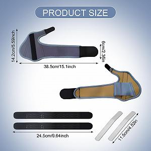 Коректор великого пальця стопи з 2 кутовими пластинами synthetic.ua - Фото 1