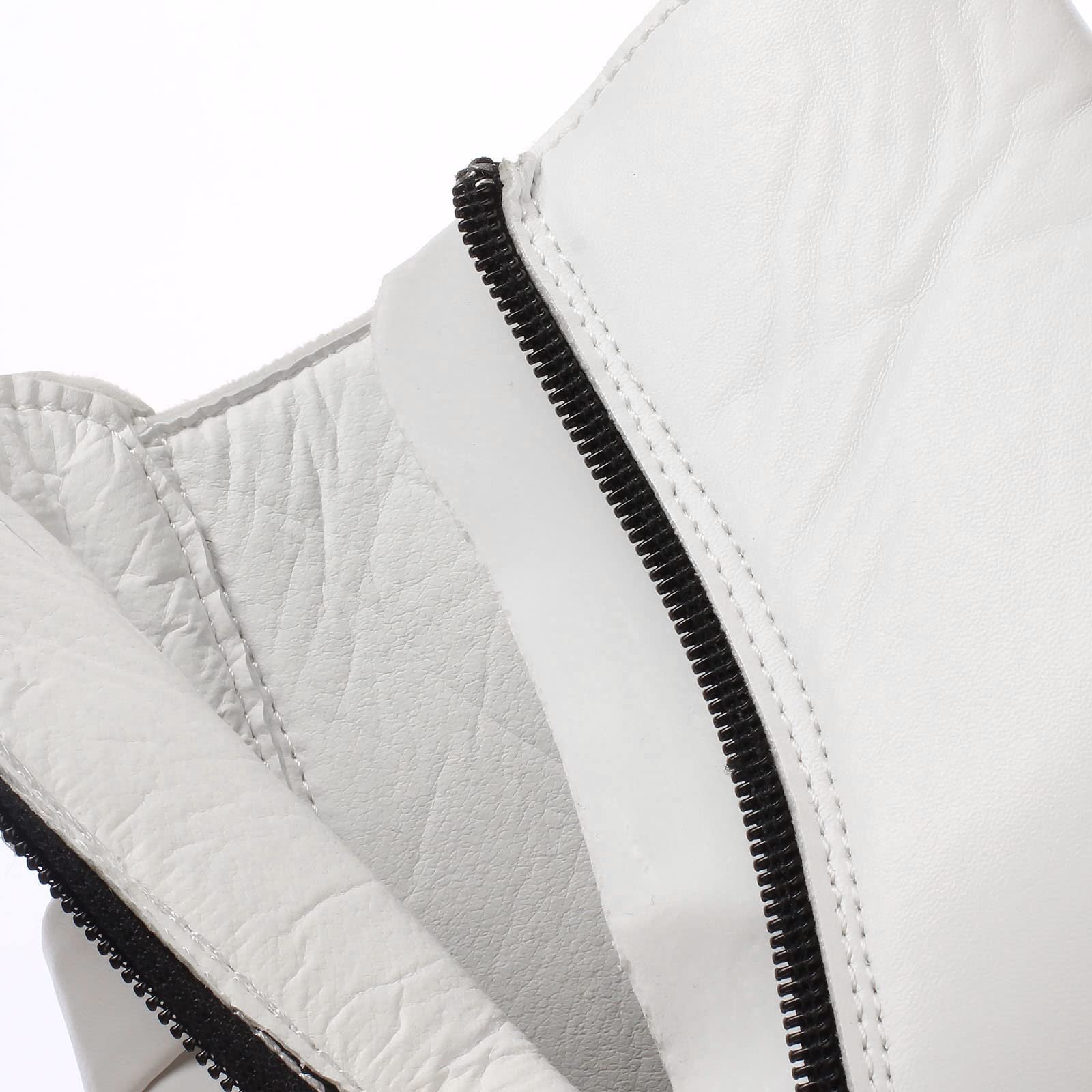 Ботинки Дерби Wealsex Кожа PU Молния, фото №4