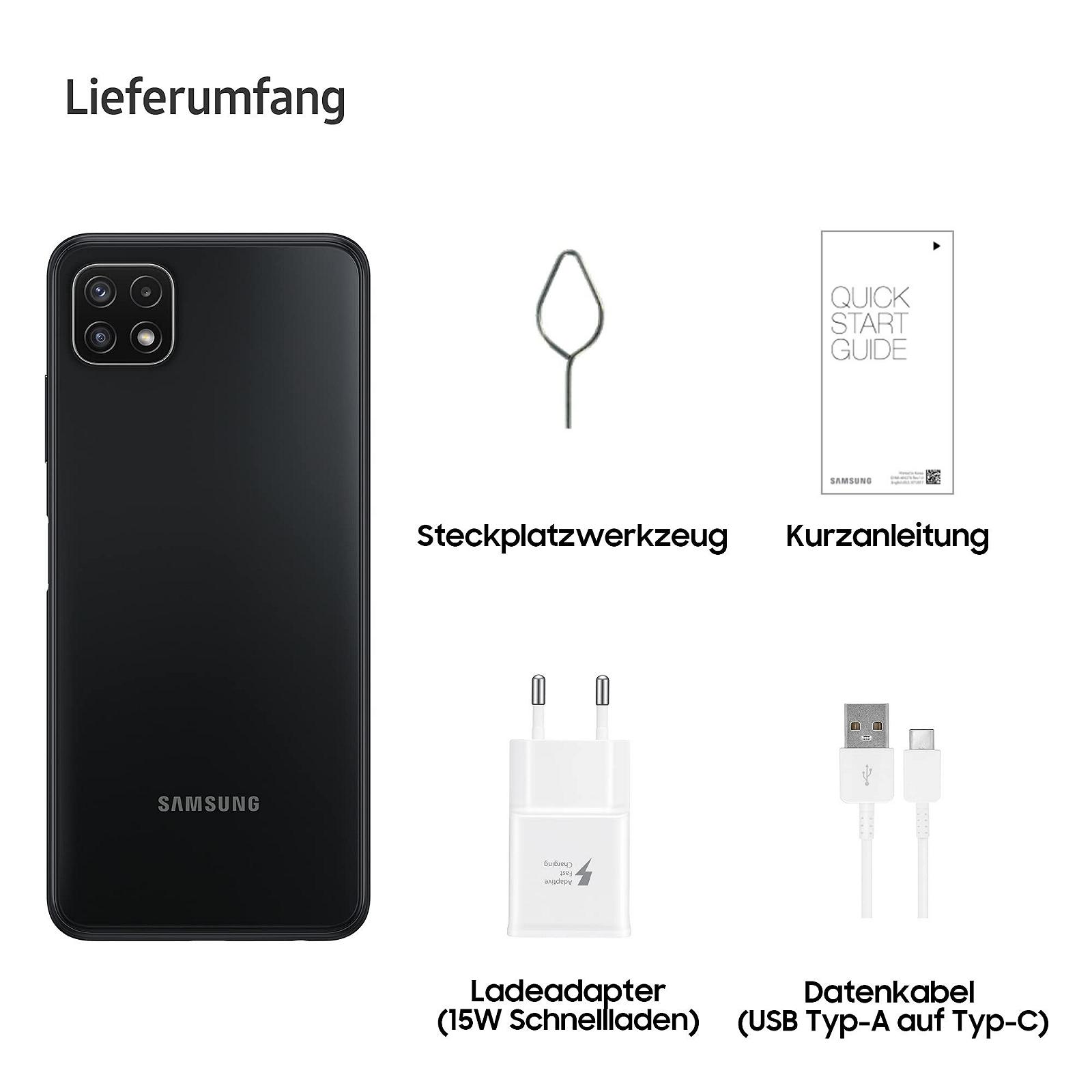 Смартфон Samsung Galaxy A22 5G 6.6", 64 GB, Серый, фото №6