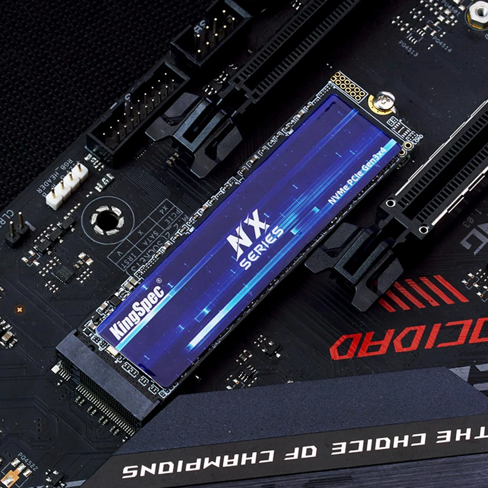 SSD-накопичувач KingSpec NX-2280 512 ГБ NVMe M.2 PCIe 3.0 Gen 3x4, фото №7