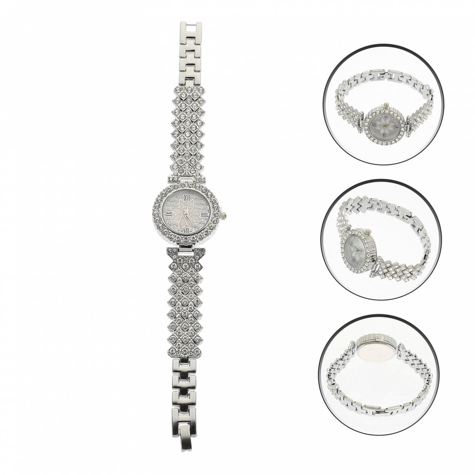 Женские часы LIFKOME со стразами, повседневные, регулируемые, декоративные, модные, серебристые, серебряный, фото №6 Женские часы LIFKOME со стразами, повседневные, регулируемые, декоративные, модные, серебристые, серебряный, фото №6