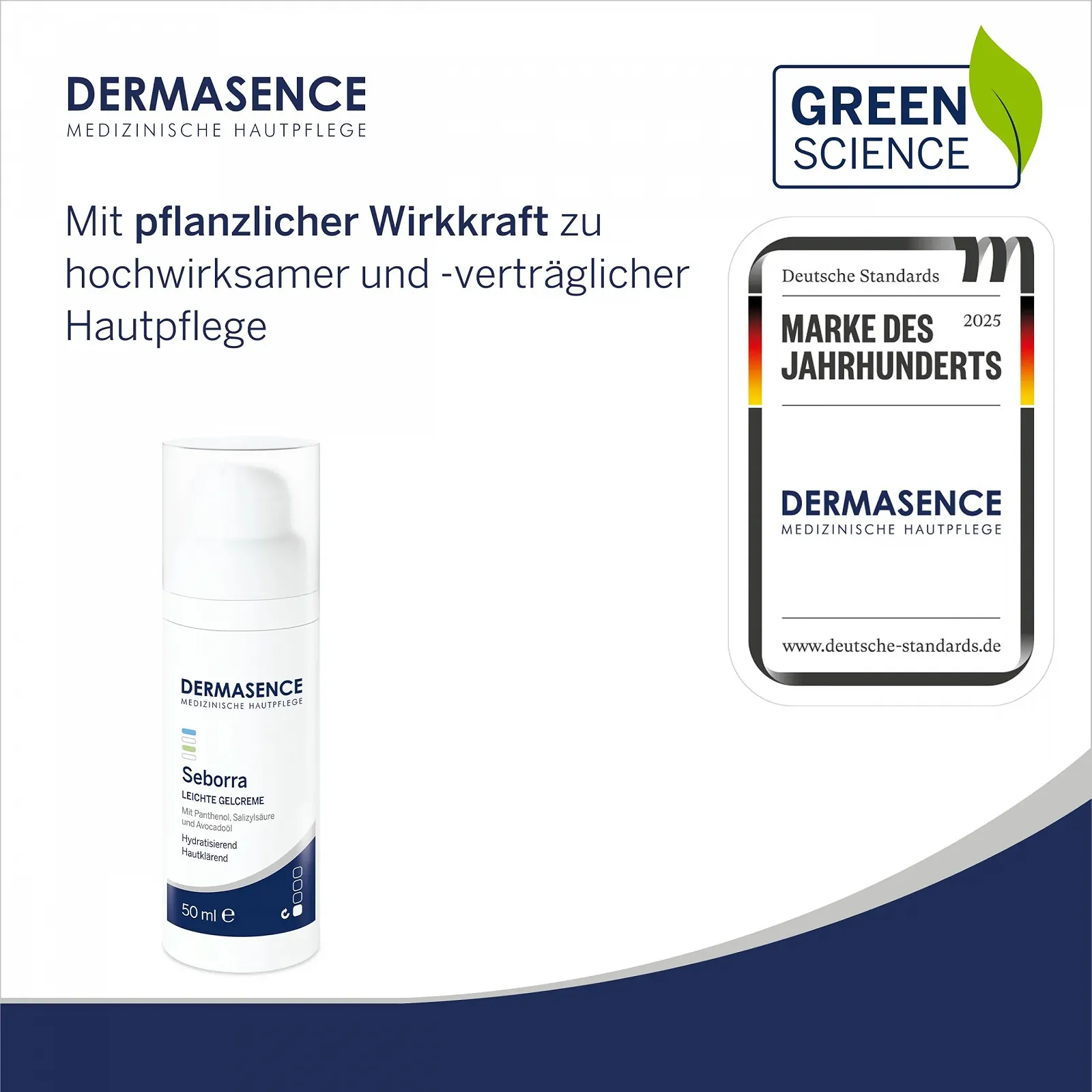 Денний гель-крем DERMASENCE Seborra Light Gel Cream для жирної та комбінованої шкіри зволожуючий 50 мл, фото №2 Денний гель-крем DERMASENCE Seborra Light Gel Cream для жирної та комбінованої шкіри зволожуючий 50 мл, фото №2