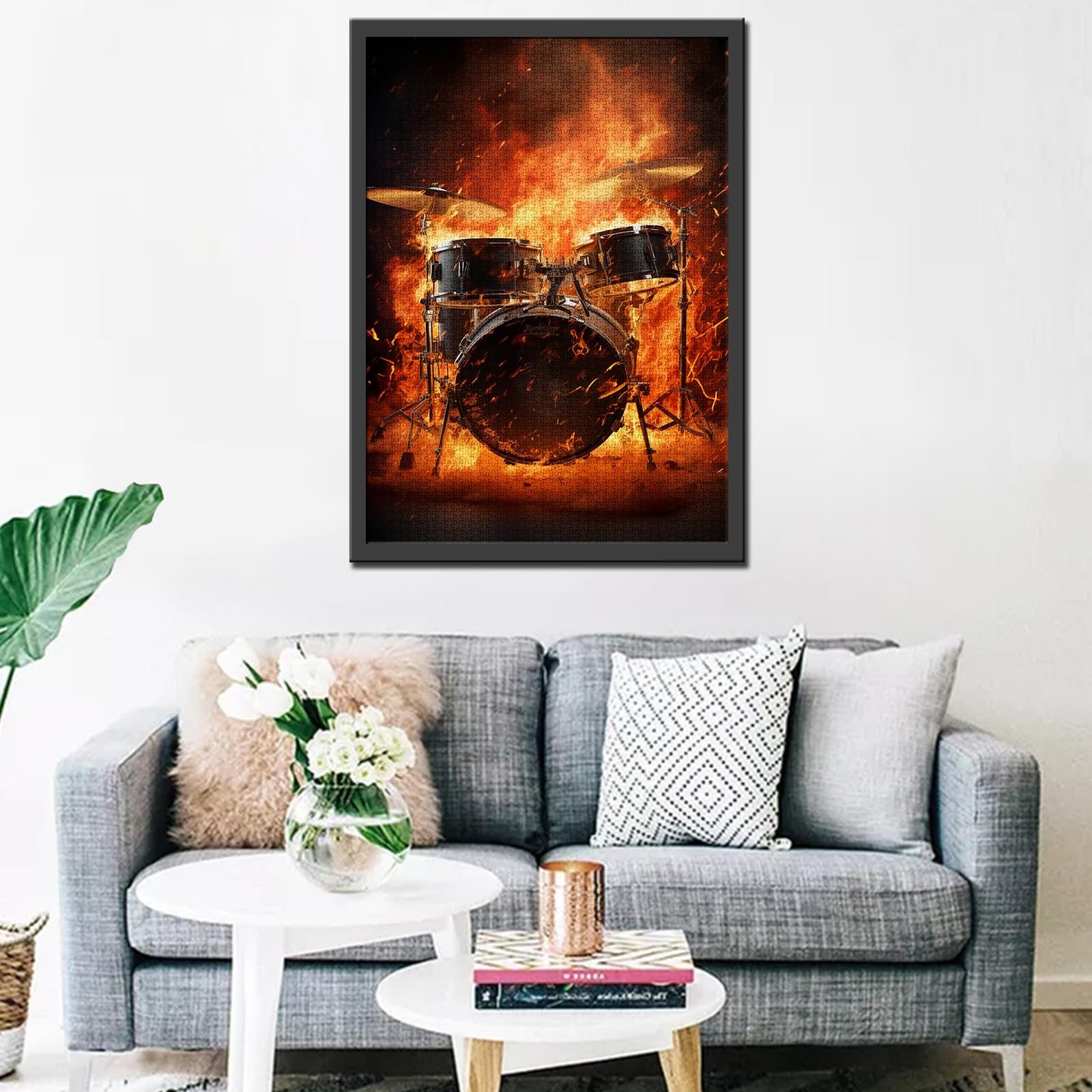 Пазл Torch Rock and Roll Jazz Drum Kit 1000 элементов, фото №3