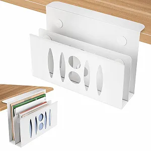 Подставка для ноутбука Side Stand, стальная, двухслойная, черная - Фото 1