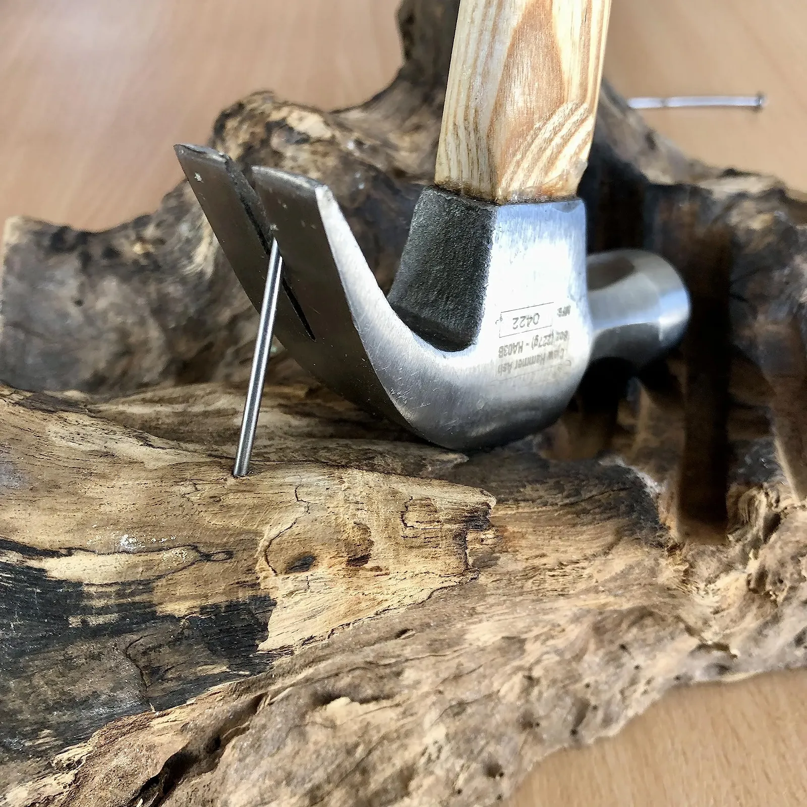 Персоналізований молоток-обценьки з гравіюванням Сталева головка, фото №3
