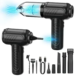 Электрическая воздуходувка VEGREM 110 000 RPM 4000 мАч 2-в-1 14 кПа - Фото 1