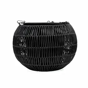 Подвесная корзина DARO DEKO полиротанг круглая черная 32 см цена на synthetic.ua - Фото 1 Подвесная корзина DARO DEKO полиротанг круглая черная 32 см synthetic.ua - Фото 1