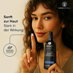 Денний крем Organic Hyaluronic Cream Face High Dose 100 мл з аргановою олією, алое вера та кокосовою олією Vegan & Organic Anti-Wrinkle Anti-Ageing synthetic.ua - Фото 1