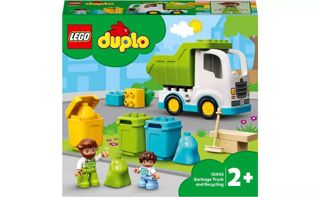 Конструктор LEGO Сміттєвоз і сміттєпереробка 19 деталей 10945, фото №1