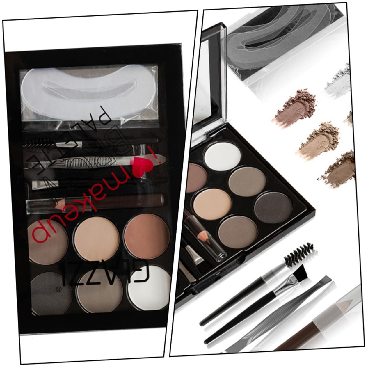 Набор Healvian Augenbrauen Puder Augenbrauen Make Up Werkzeuge, фото №6 Набор Healvian Augenbrauen Puder Augenbrauen Make Up Werkzeuge, фото №6