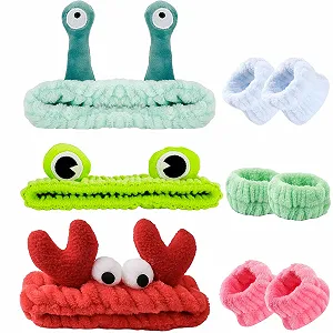 На голову Повязка Набор для умывания лица - Фото 1