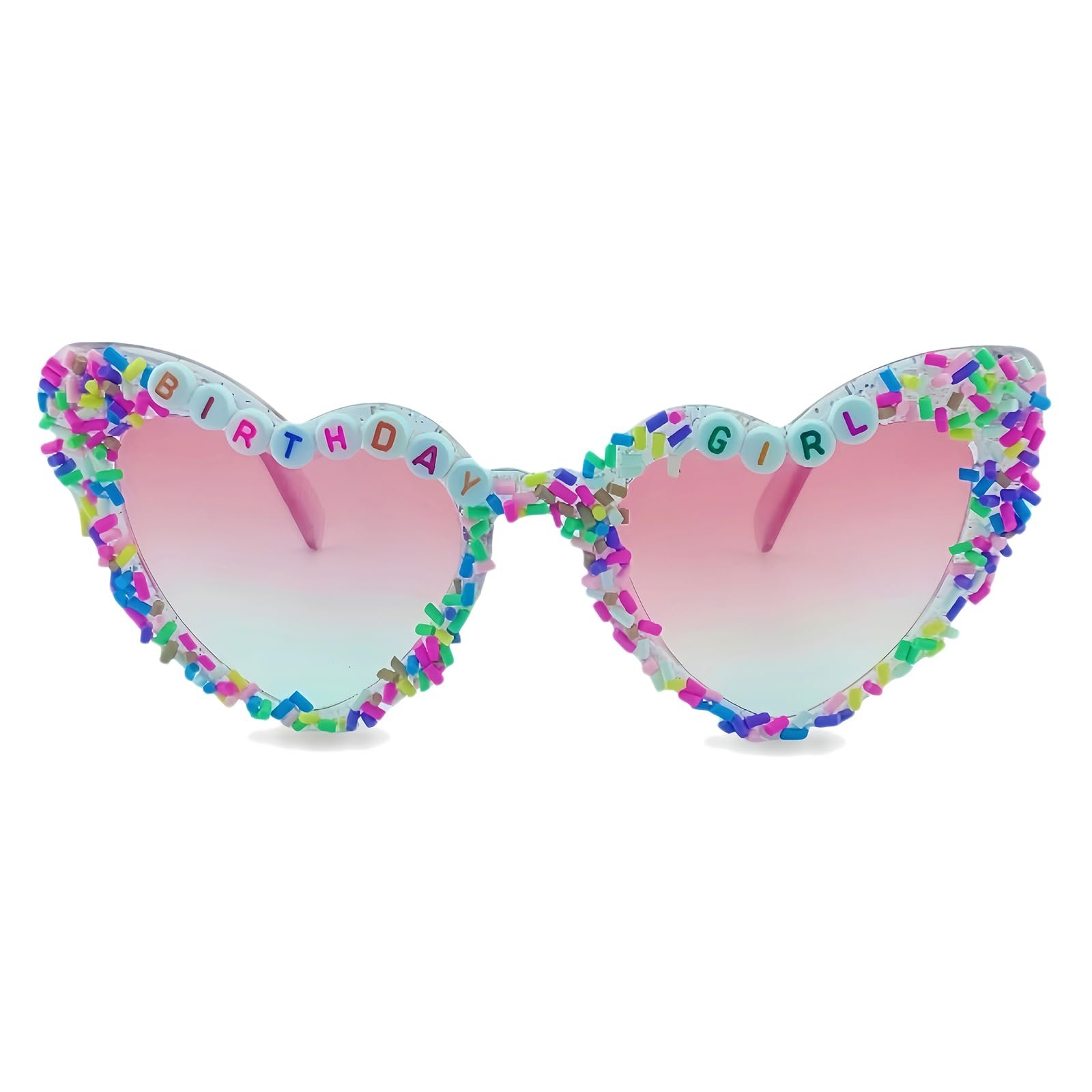 Сонцезахисні окуляри Серце YAMEIZE Модні 90-ті, фото №1