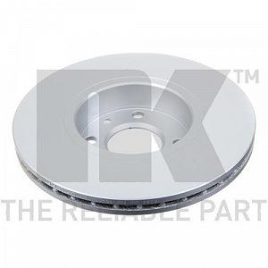 Гальмівний диск NK 312264 для LADA NISSAN RENAULT DACIA LAND ROVER передня вісь synthetic.ua - Фото 1