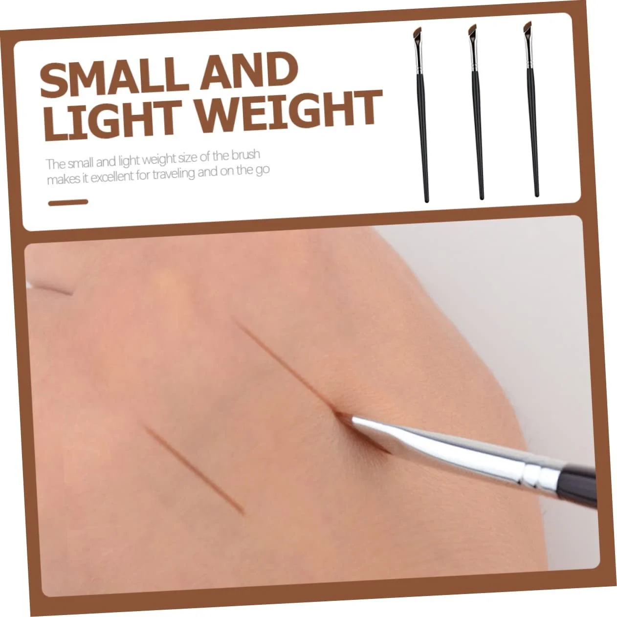 Кисти для подводки глаз minkissy, тонкая, фото №6