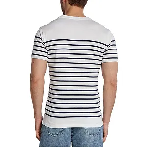 Чоловіча футболка Guess - Eco Striped Logo Tee (M3BI10 J1311) Білий / Синій - L ціна на synthetic.ua - Фото 1 Чоловіча футболка Guess - Eco Striped Logo Tee (M3BI10 J1311) Білий / Синій - L synthetic.ua - Фото 1