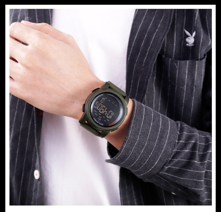 Годинник Skmei Military 1469AGBK Чорний, фото №4