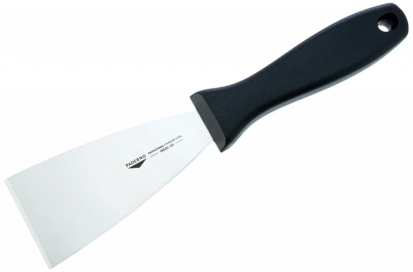 Лопатка треугольная Paderno World Cuisine нержавеющая сталь 2 3/8", фото №1 Лопатка треугольная Paderno World Cuisine нержавеющая сталь 2 3/8", фото №1
