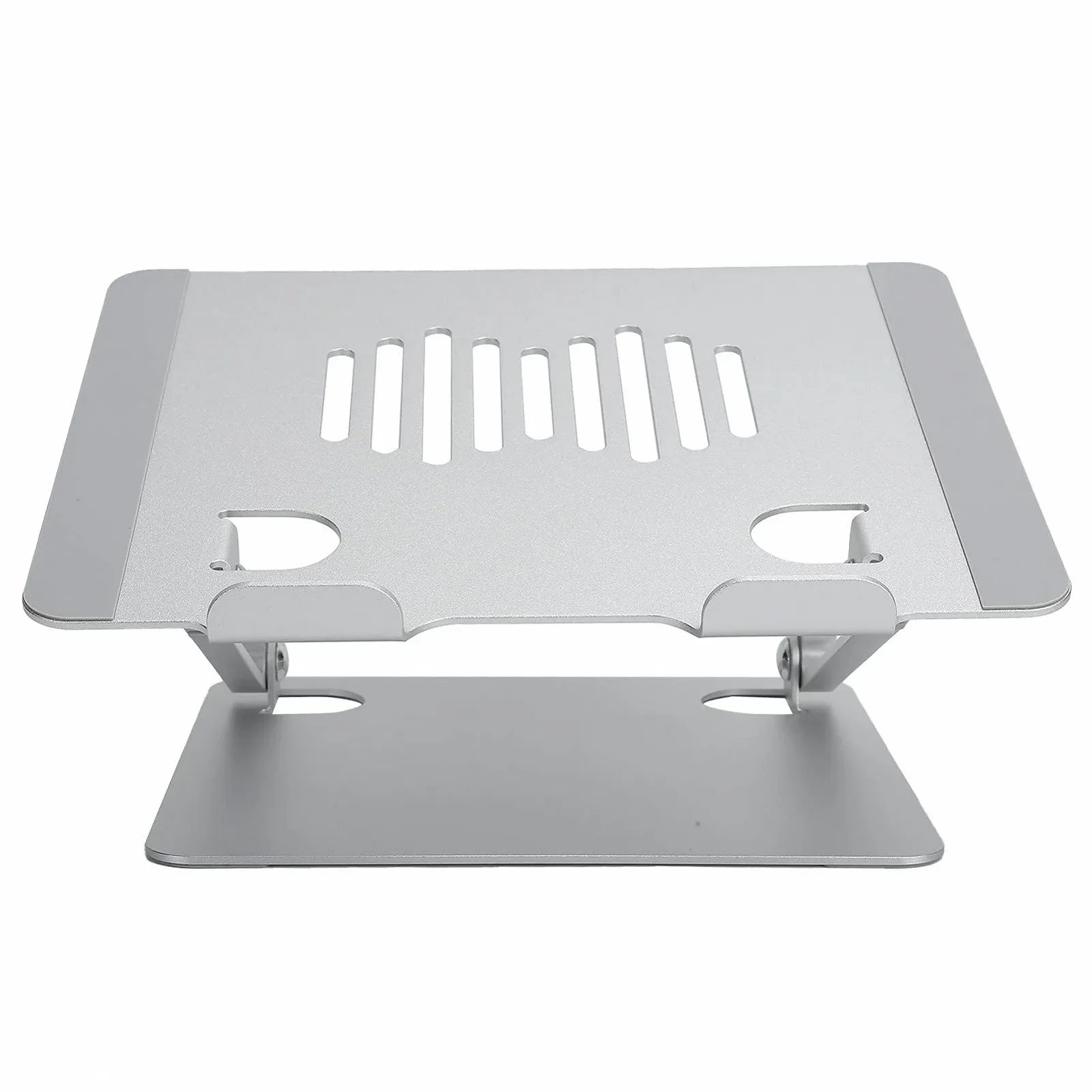 Подставка для ноутбука складная портативная алюминиевый сплав серебристая Легкая складная подставка для ноутбуков 11-15,6 дюймов, фото №1