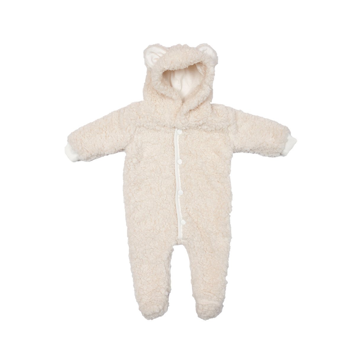Комплект демісезоний для новонародженого Teddy крем, фото №3