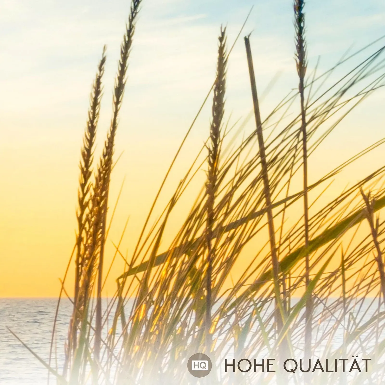 Набір картин Novart N034736b Пляж та море Бохо 3 шт. Синій та бежевий, фото №6