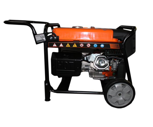 Генераторна установка DK7500-L-3 7,5кВт(макс)/7,0кВт(ном), 380V бенз АВР вбудовано, фото №1