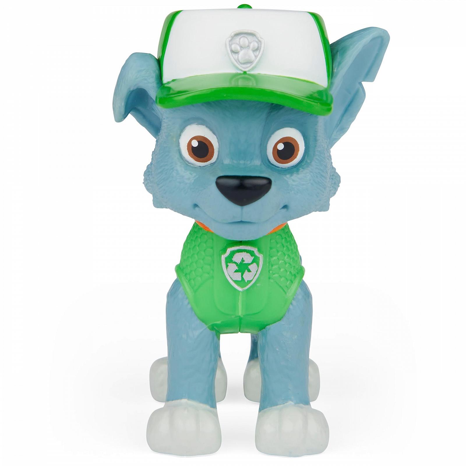 Фігурка Paw Patrol Rocky з рюкзаком і 2 снарядами, фото №4