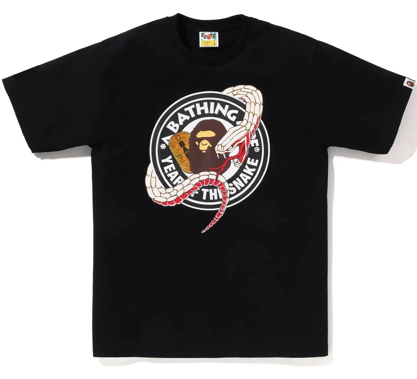 Футболка Bape Year Of The Snake Tee L, фото №1