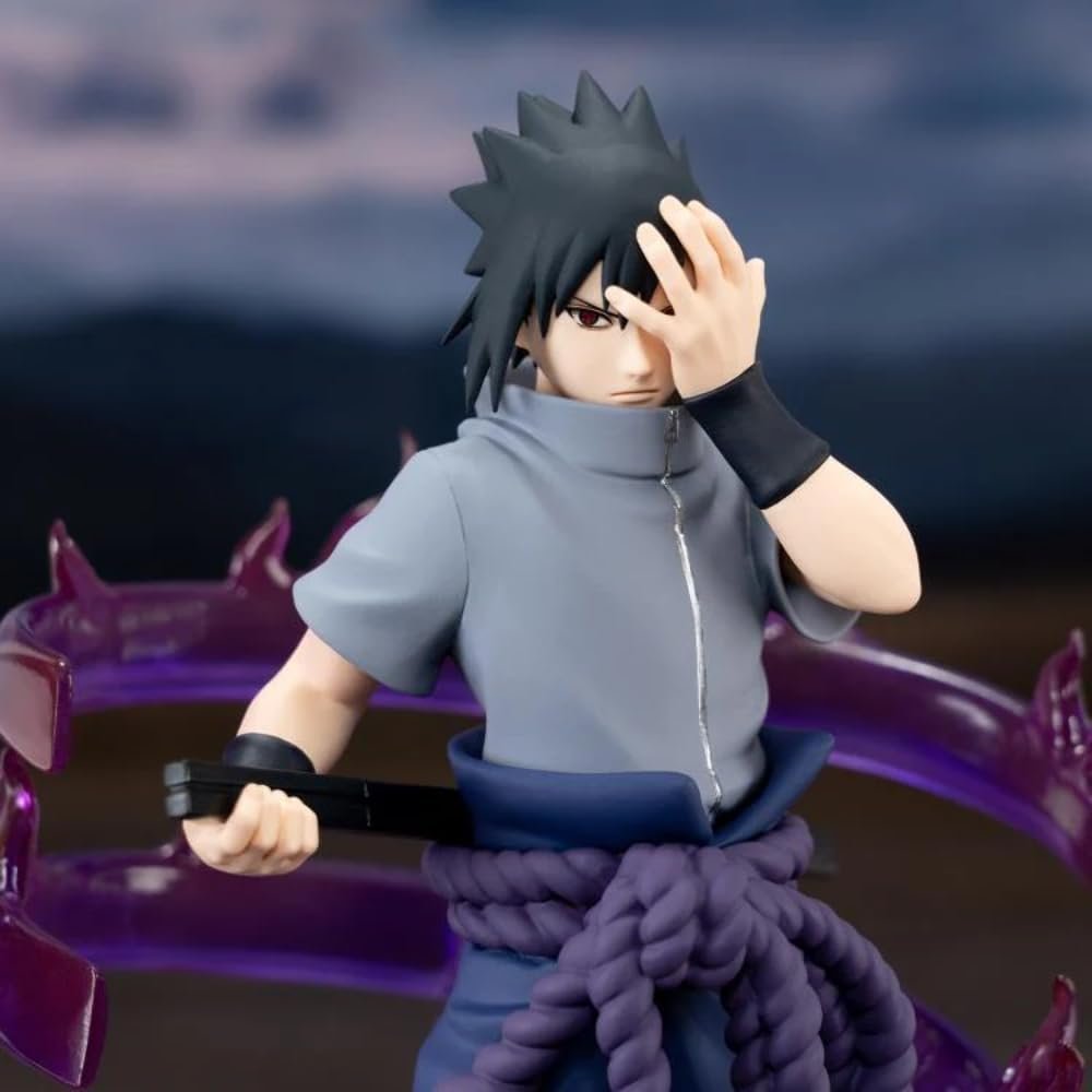 Фигурка Banpresto Naruto Shippuden Sasuke Uchiha II 15 см, многоцветная, фото №9