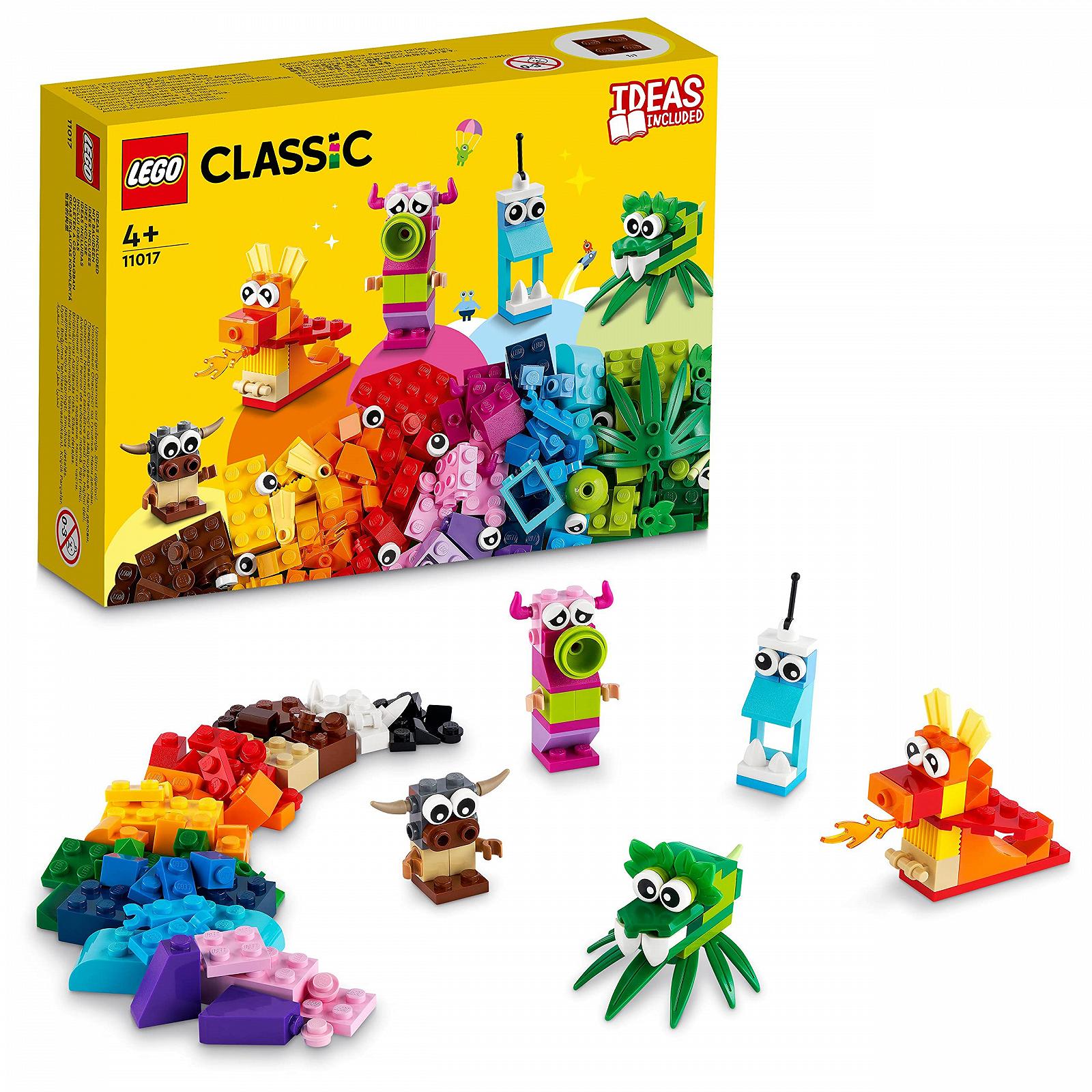 Конструктор LEGO Classic Набір для творчості Creative Monster для дітей від 4 років 11017, фото №5