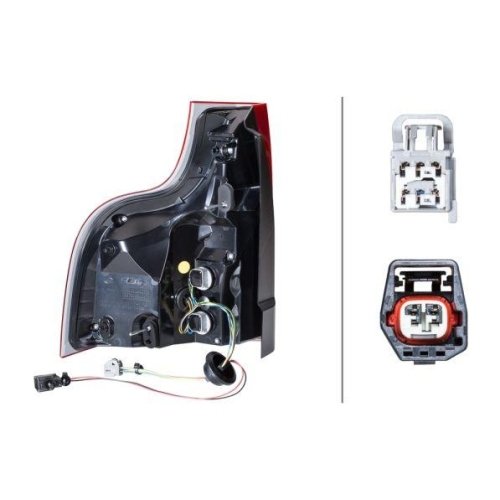 Фонарь задний HELLA 2SK 011 065-041 для VOLVO правый, фото №2